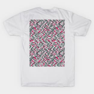 Abstract zebra red T-Shirt